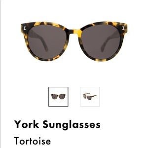 Illesteva York cat eye sunglasses